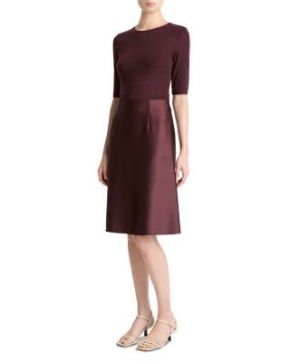 Vince Pebbled Satin Skirt, photo 5