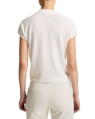Vince Cashmere & Silk Polo Sweater, photo 2