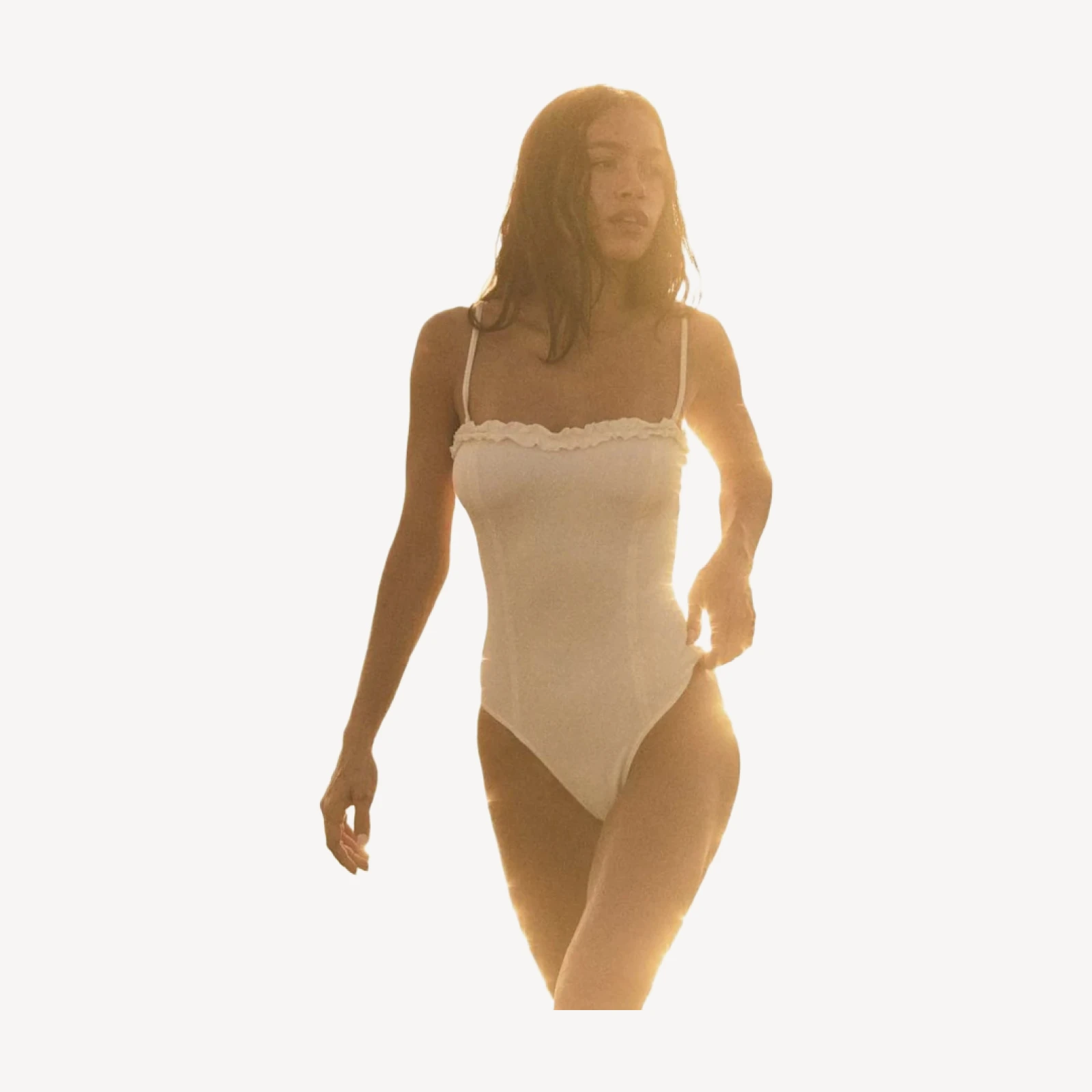 POPPY MAILLOT -- POWDER