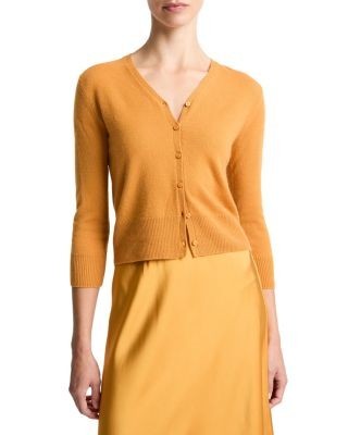Vince V Neck Cardigan Sweater