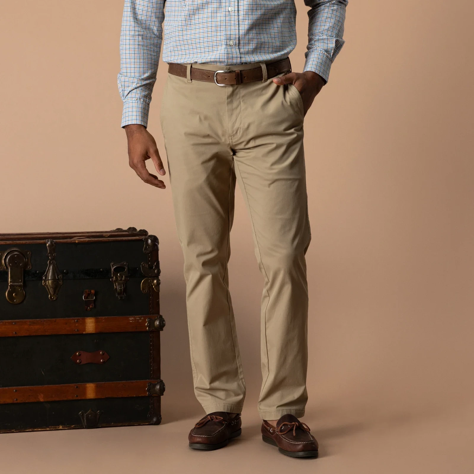 Harbor Performance Chino - Woodland Khaki