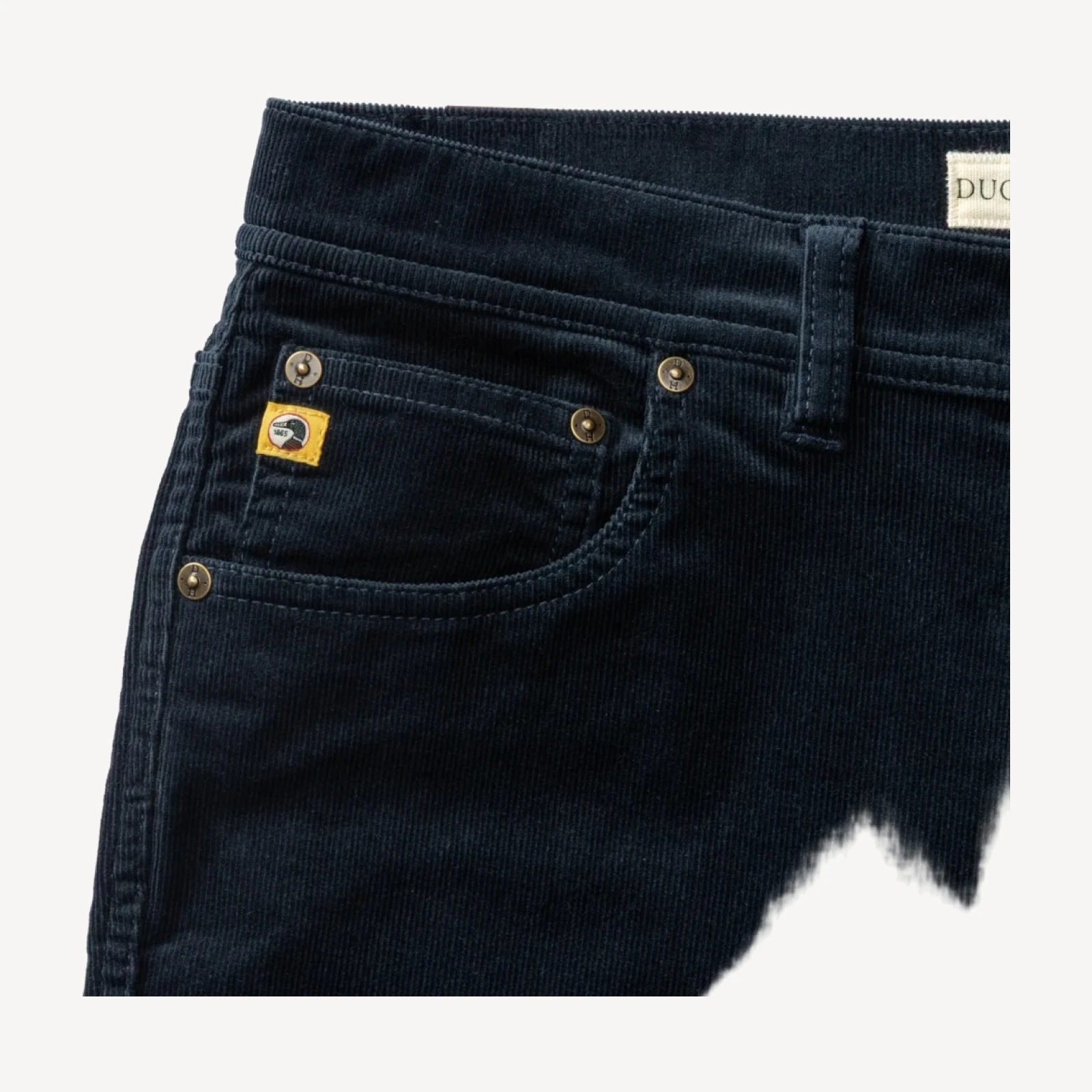 Holston Corduroy Five-Pocket - Carbon Navy