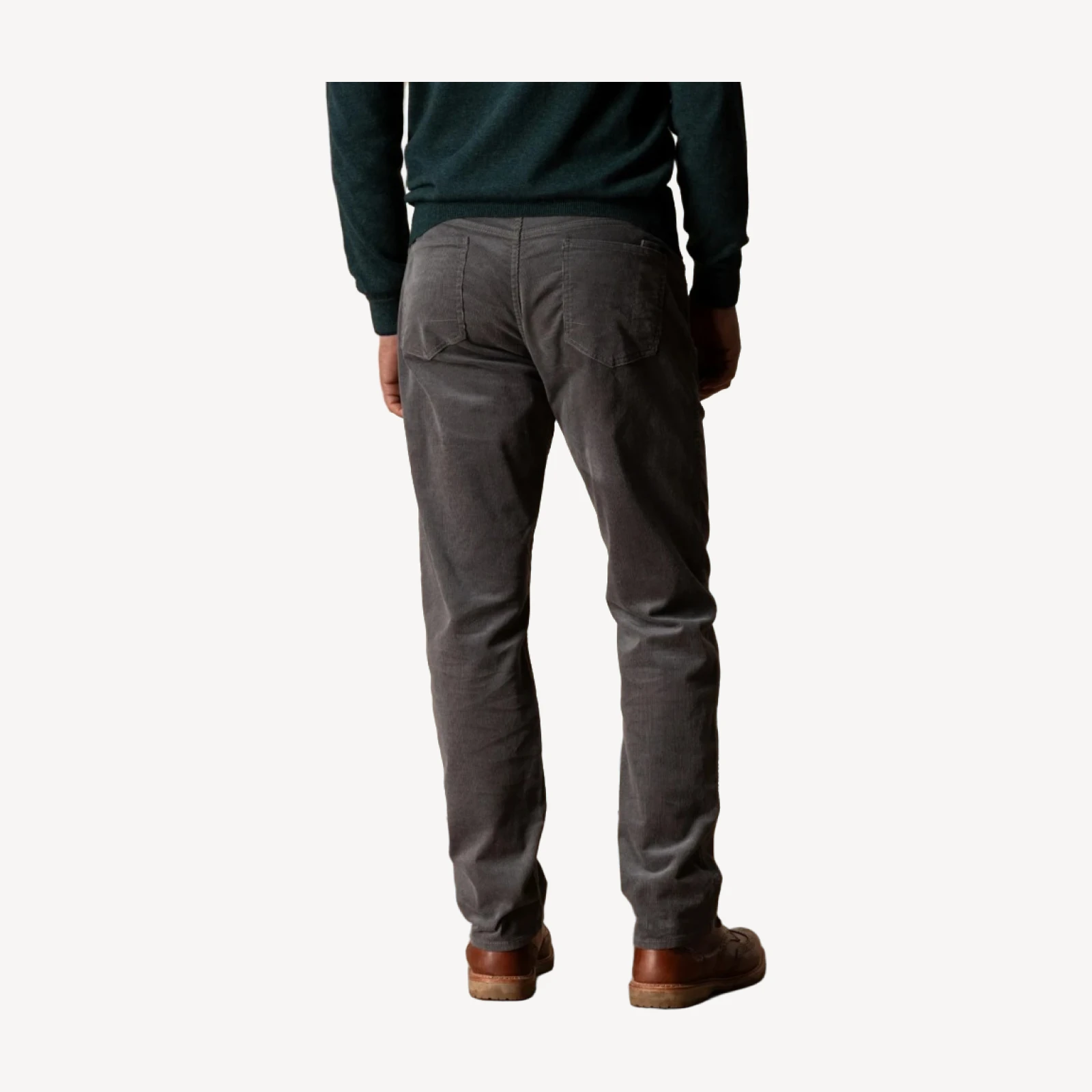 Holston Corduroy Five-Pocket - Fossil Gray