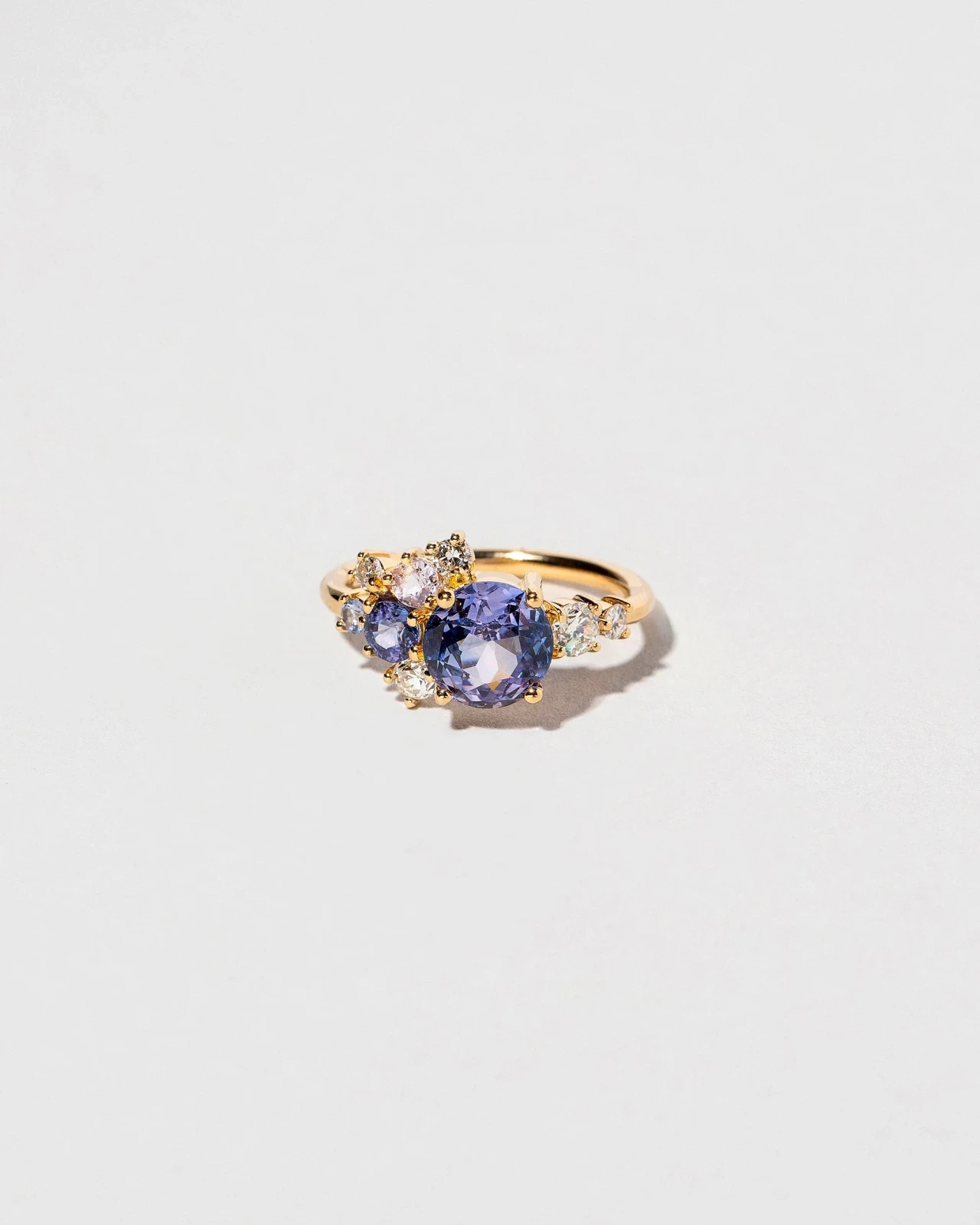 Vega Ring - Purple Sapphire
