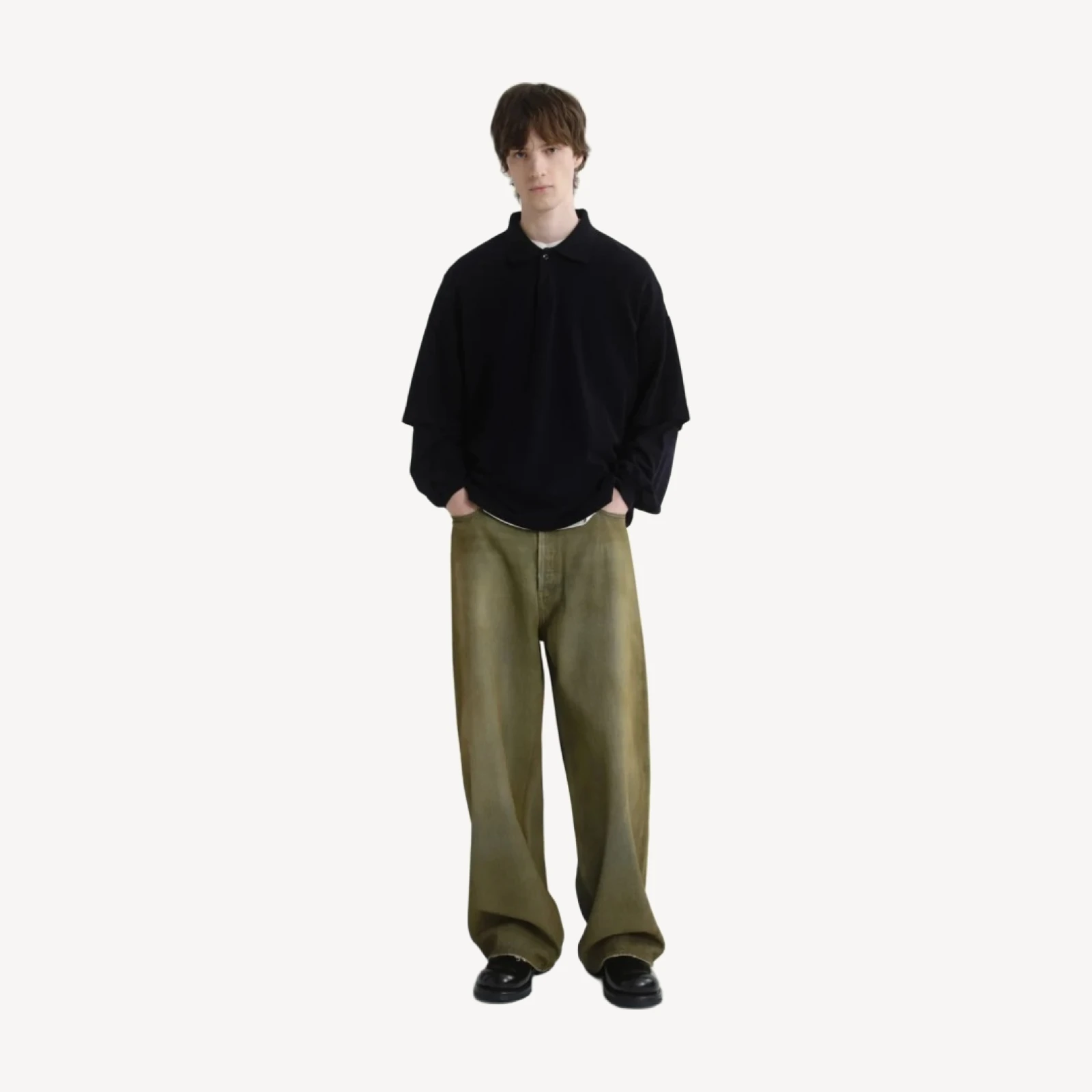 Bagley Jean Rounded Baggy in Cast