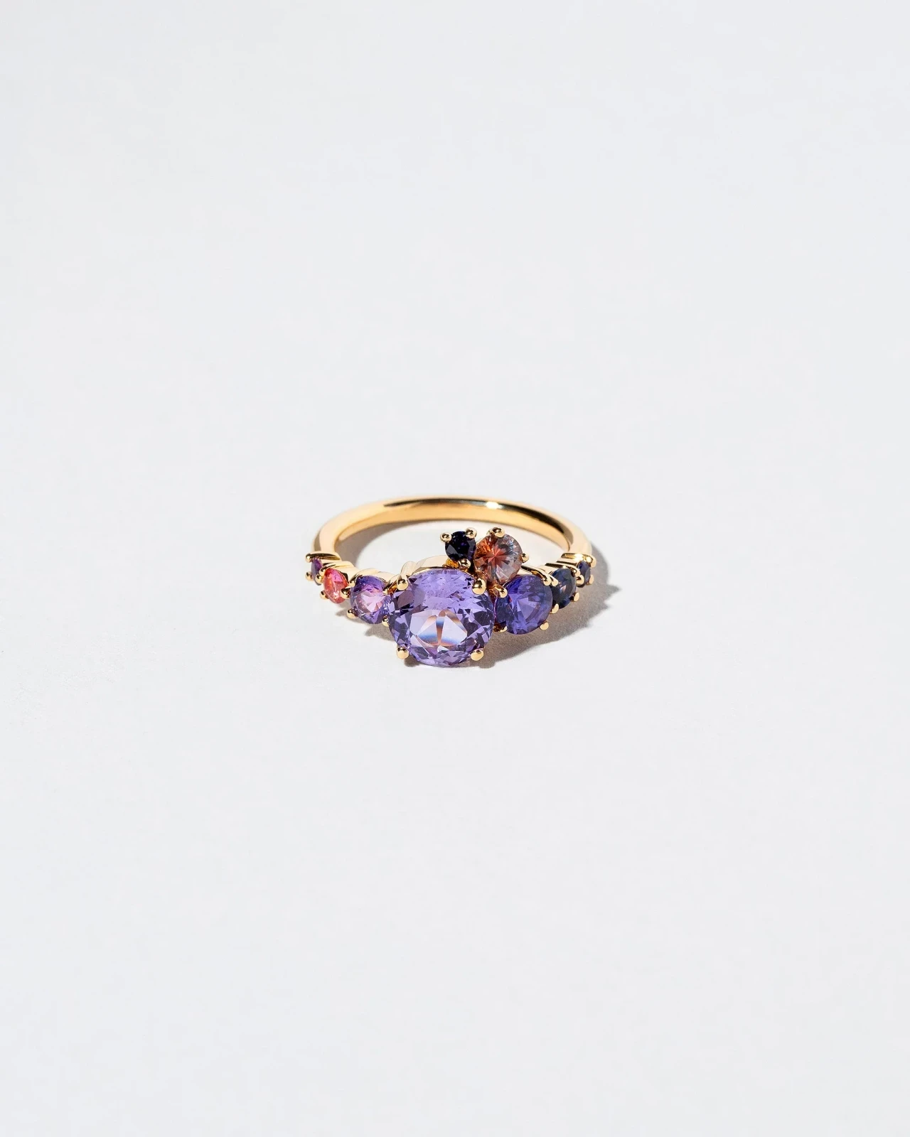 Super Luna Ring - Purple Sapphire