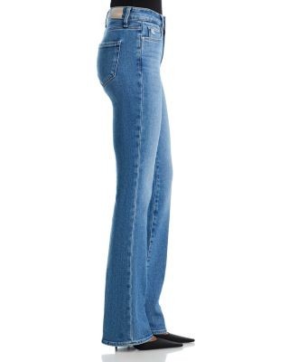 Paige Manhattan High Rise Boot Jeans in Vino Vibes, photo 4