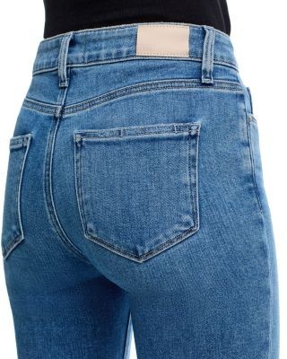Paige Manhattan High Rise Boot Jeans in Vino Vibes, photo 5