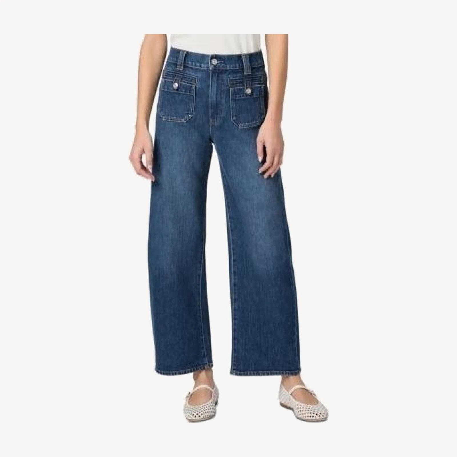 Paige Arellia High Rise Barrel Ankle Jeans in Paradox