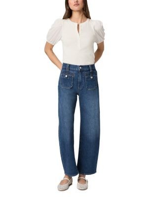 Paige Arellia High Rise Barrel Ankle Jeans in Paradox, photo 2