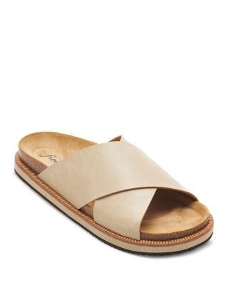 Free People Women's Sidelines Crossover Slide Sandals