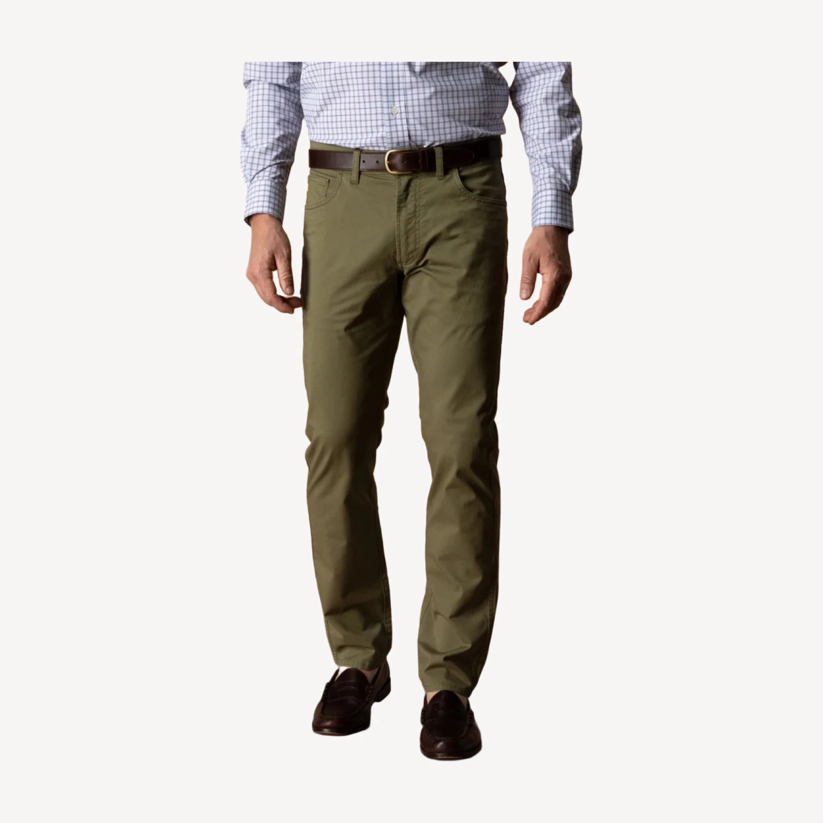 Shoreline Five-Pocket - Moss Green