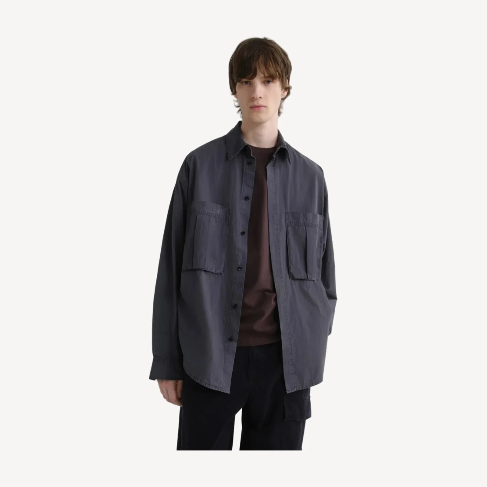 Clark Shirt in Wickam Grey