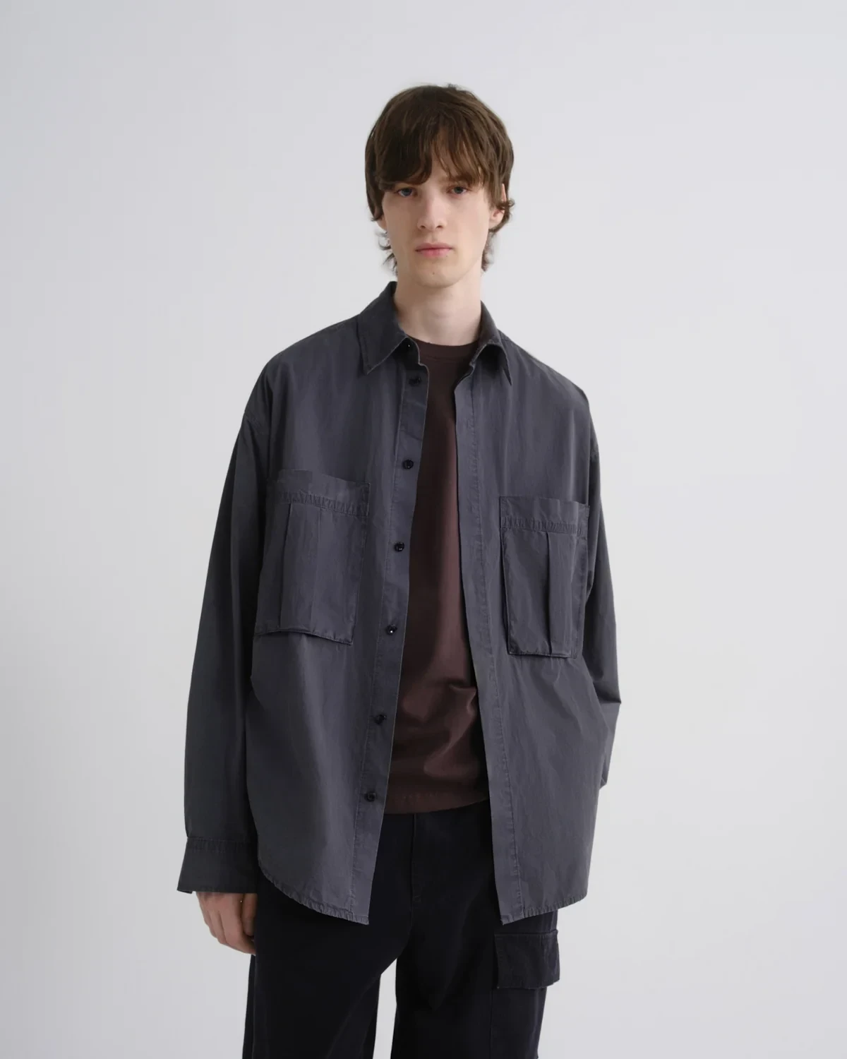 Clark Shirt in Wickam Grey
