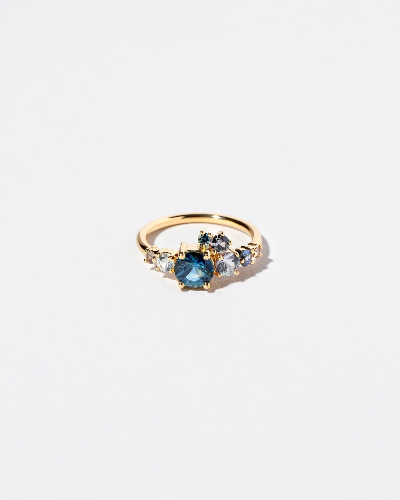 Luna Ring - Blue Sapphire
