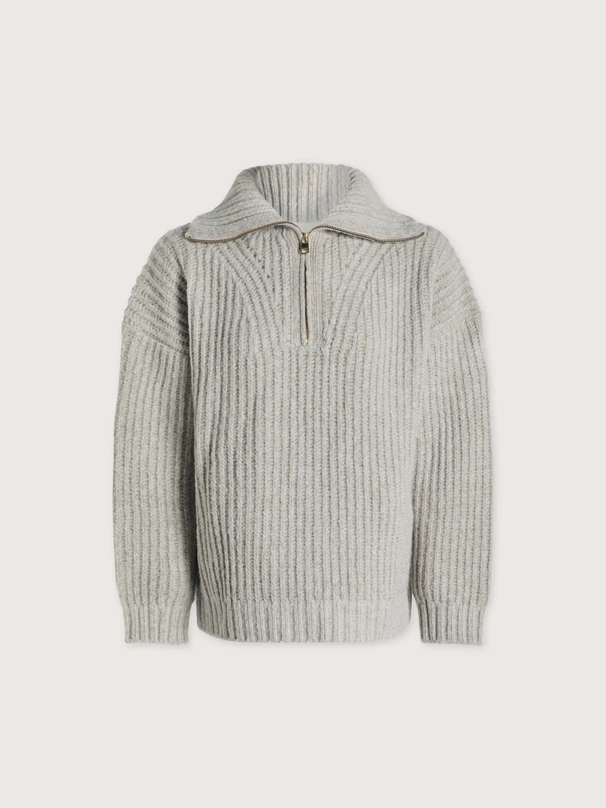Flora Half Zip Soft Sweater