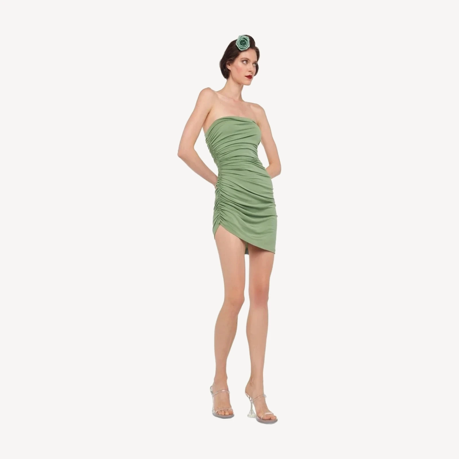 STRAPLESS DIANA MINI DRESS