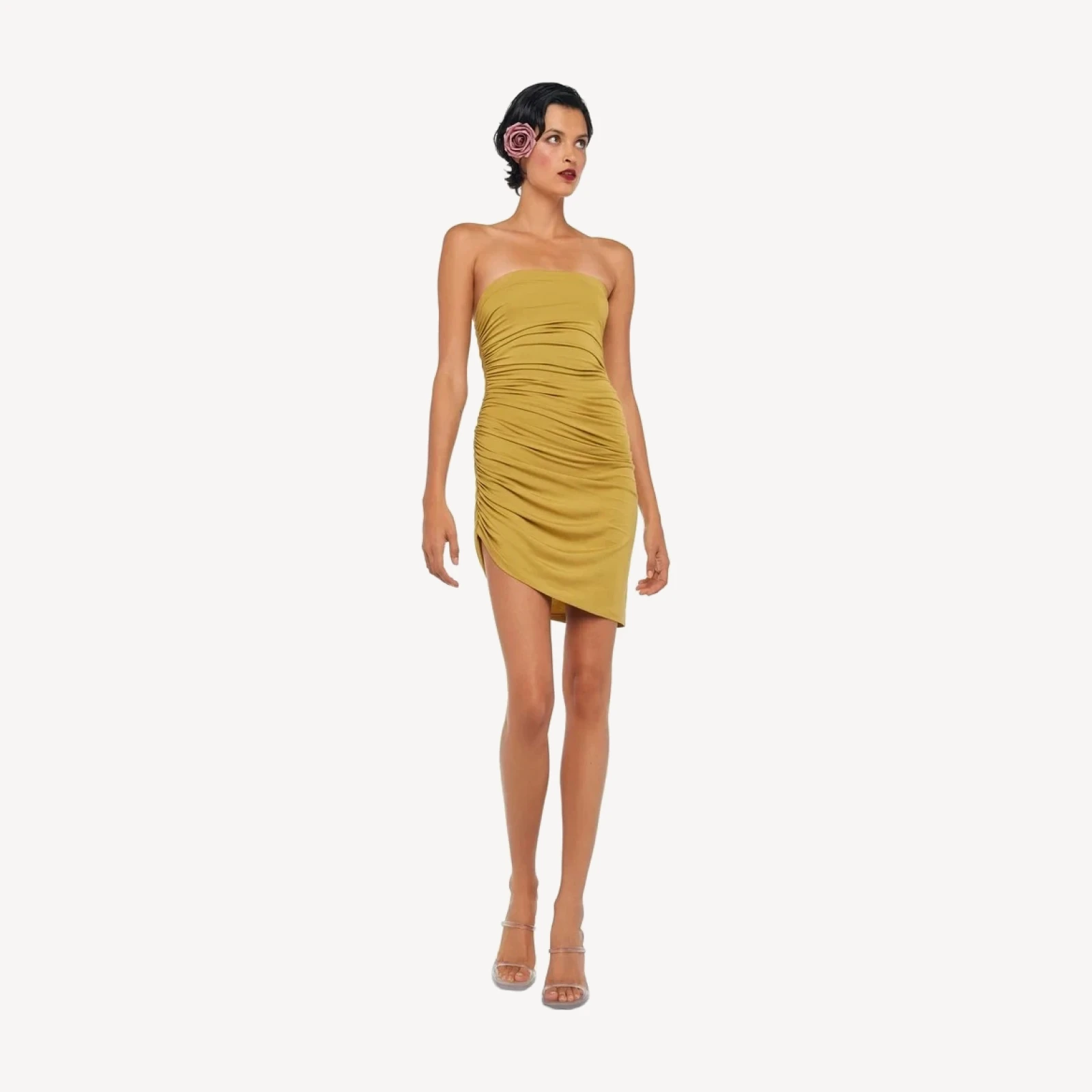 STRAPLESS DIANA MINI DRESS