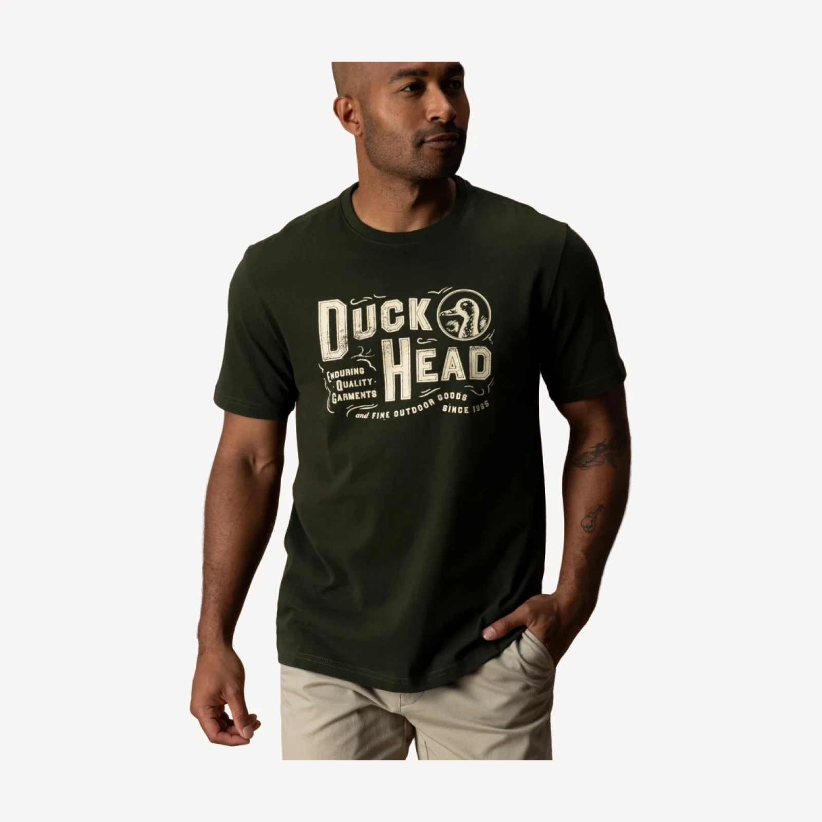 Fine Outdoor Goods T-Shirt - Dark Forest Green