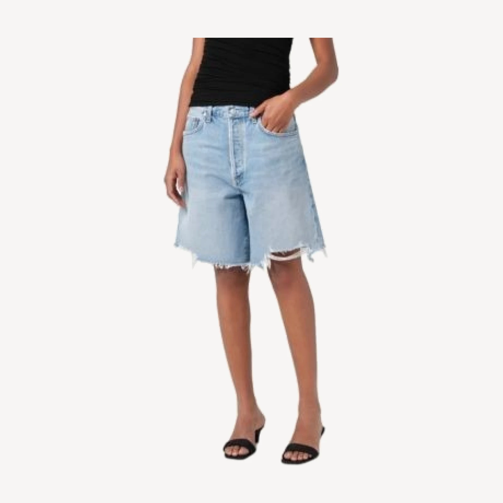 Agolde Indra Denim Shorts