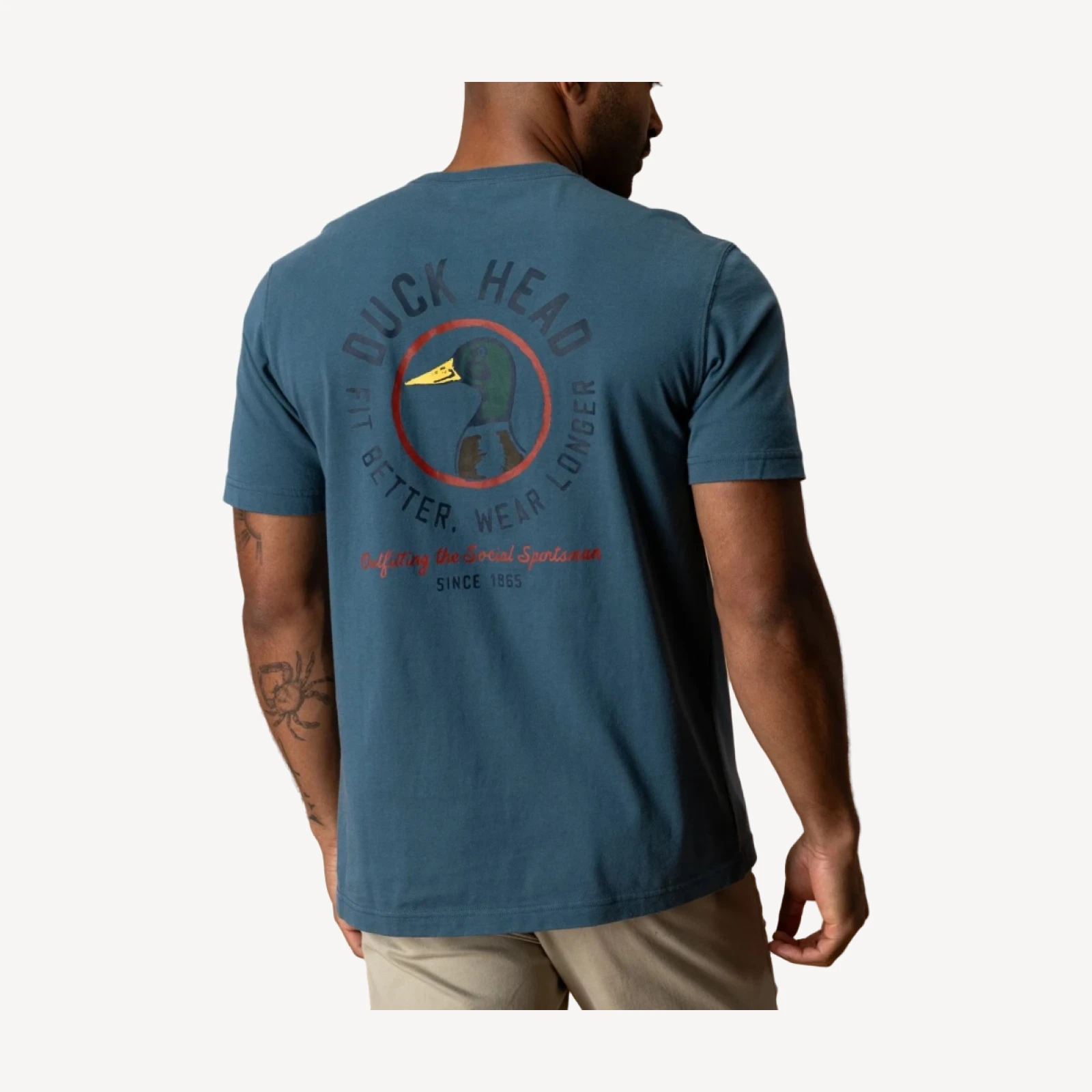 Fit Better Wear Longer T-Shirt - Stormy Teal