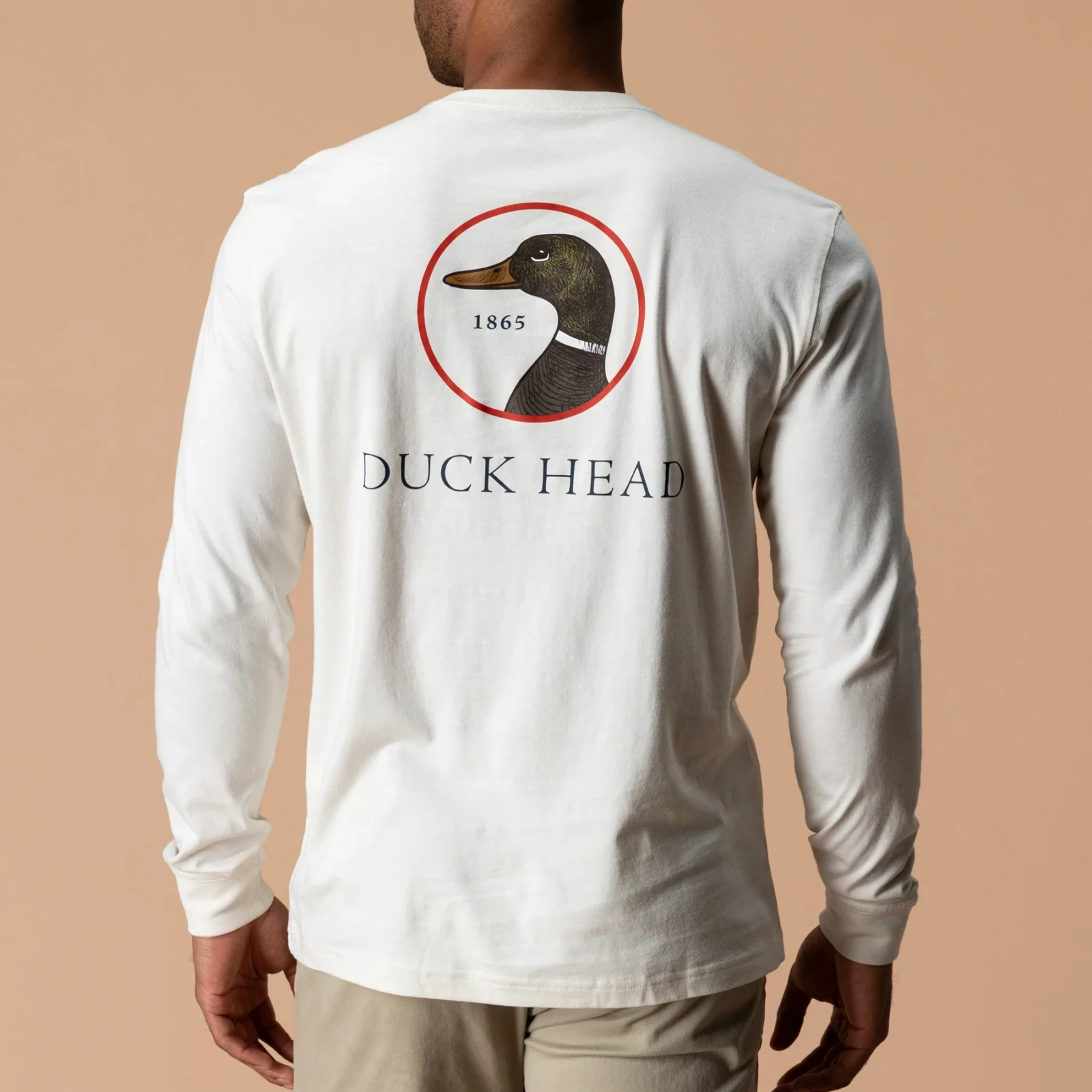 Logo Long Sleeve T-Shirt - Antique White