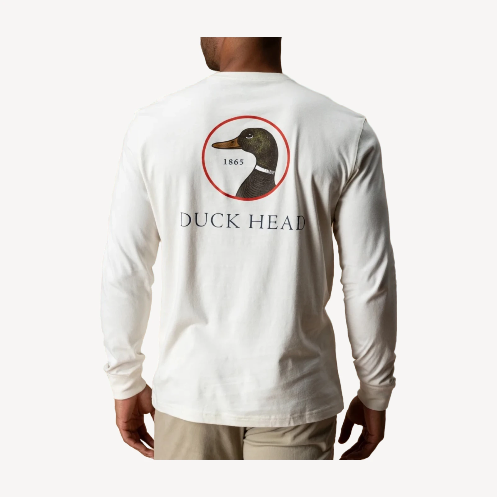 Logo Long Sleeve T-Shirt - Antique White