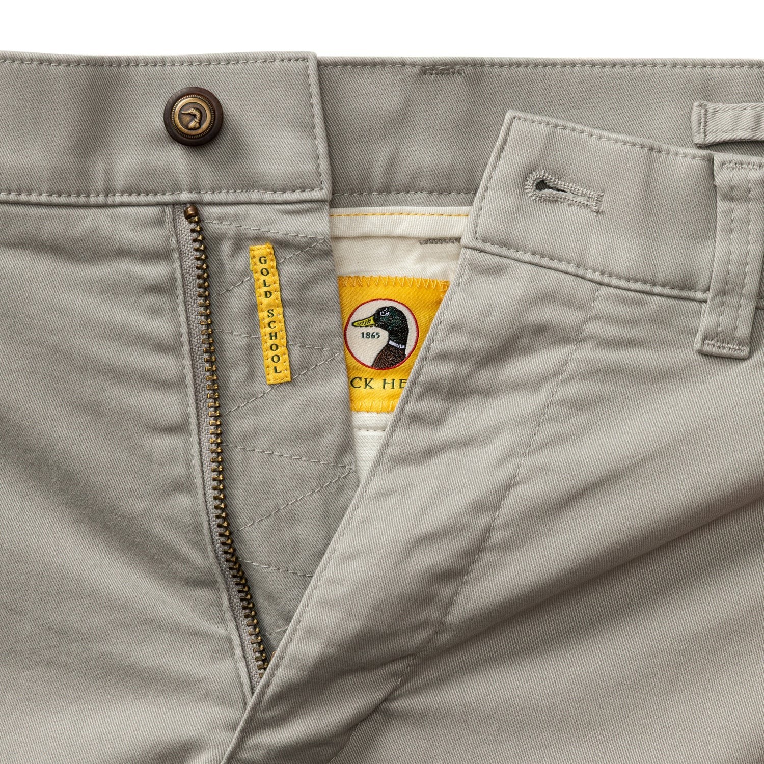 Classic Fit Gold School Chino - Dove Grey, photo 4