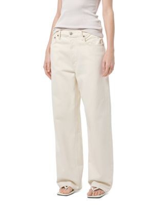 Agolde Low Slung Baggy Jeans in Solar