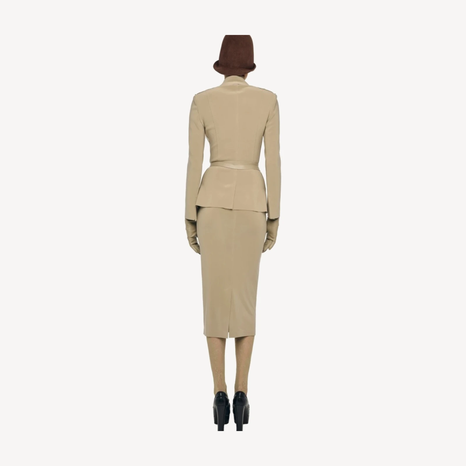 STRAIGHT SKIRT TO MIDCALF
