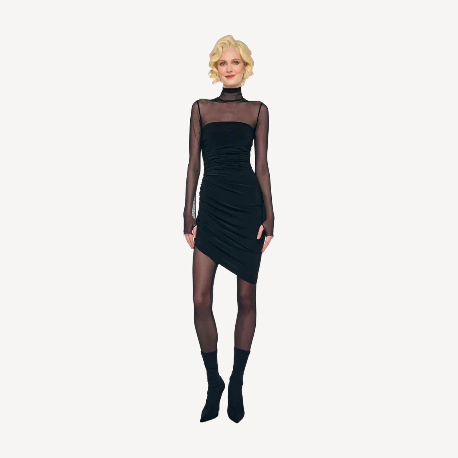 DIANA MINI DRESS W/ CATSUIT