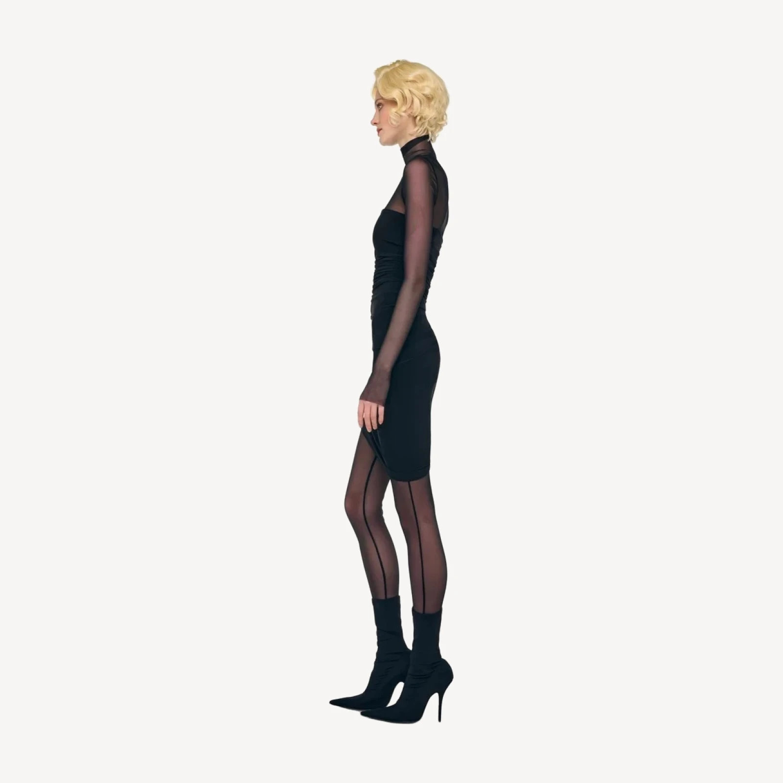 DIANA MINI DRESS W/ CATSUIT