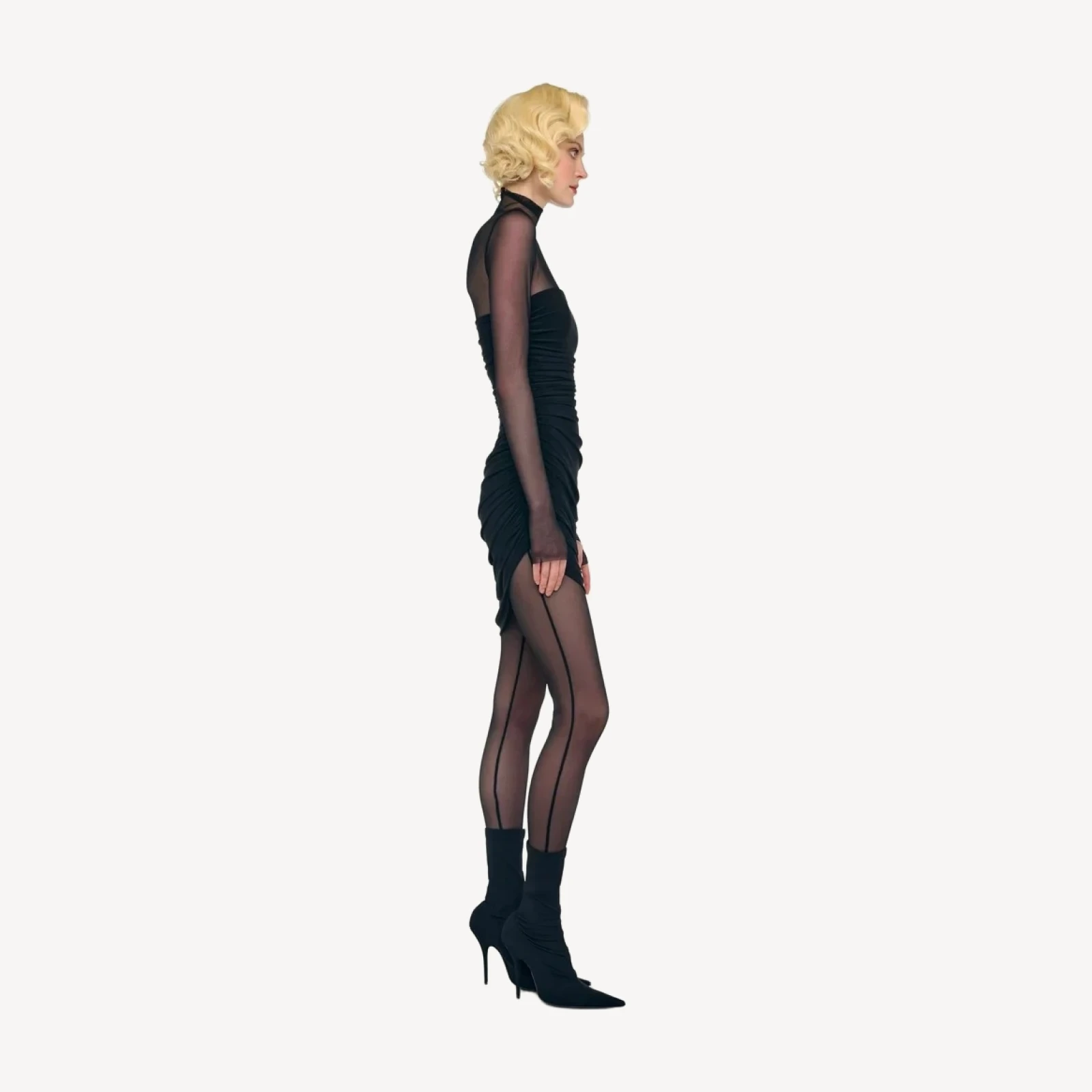 DIANA MINI DRESS W/ CATSUIT