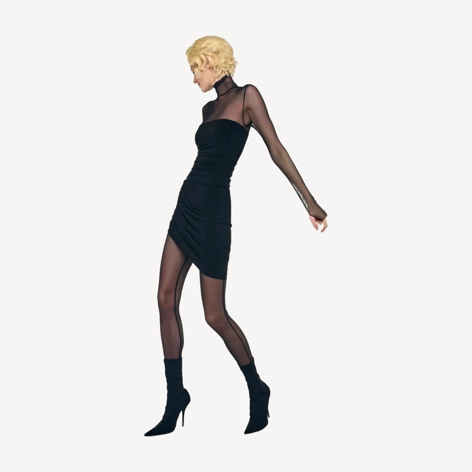 DIANA MINI DRESS W/ CATSUIT