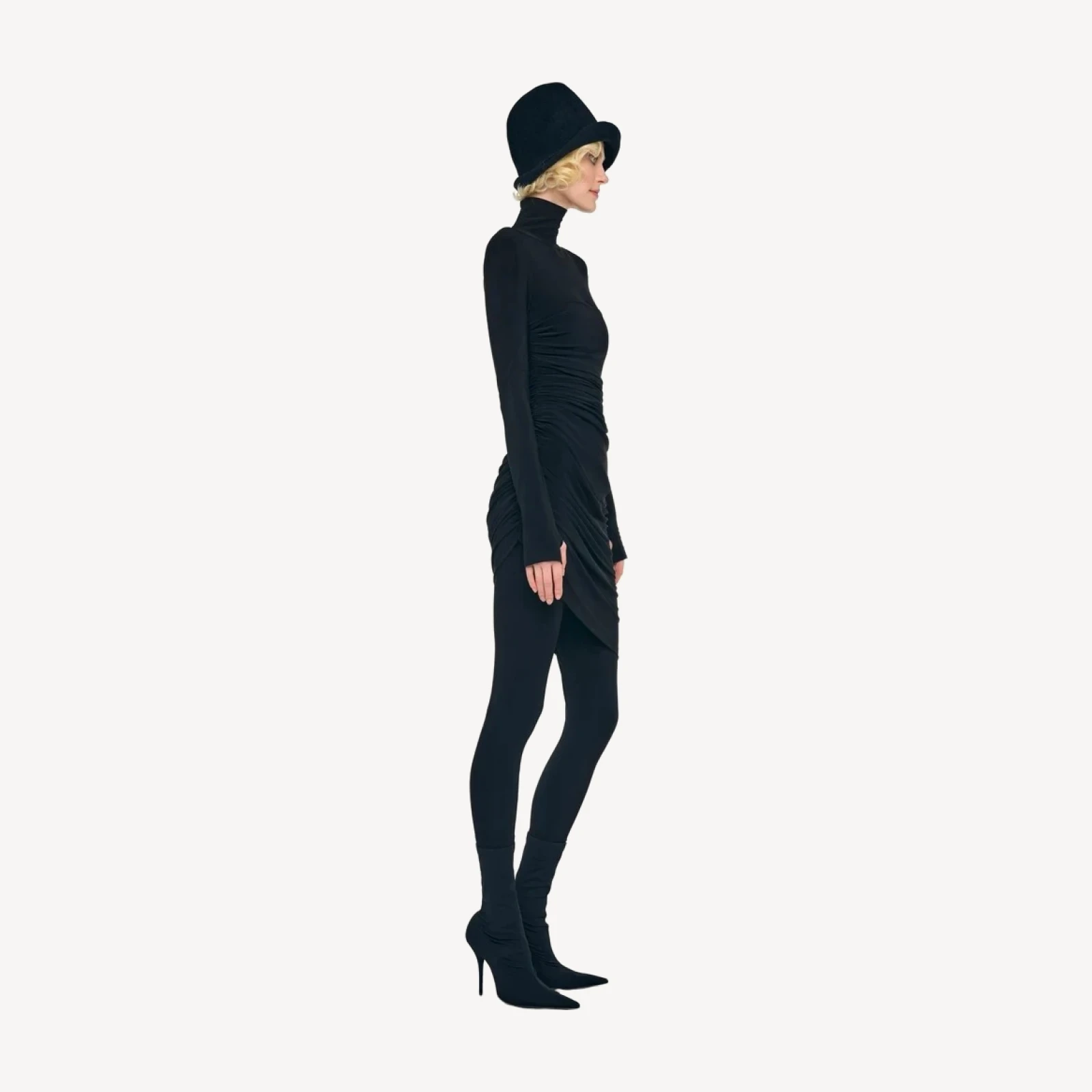 DIANA MINI DRESS W/ CATSUIT