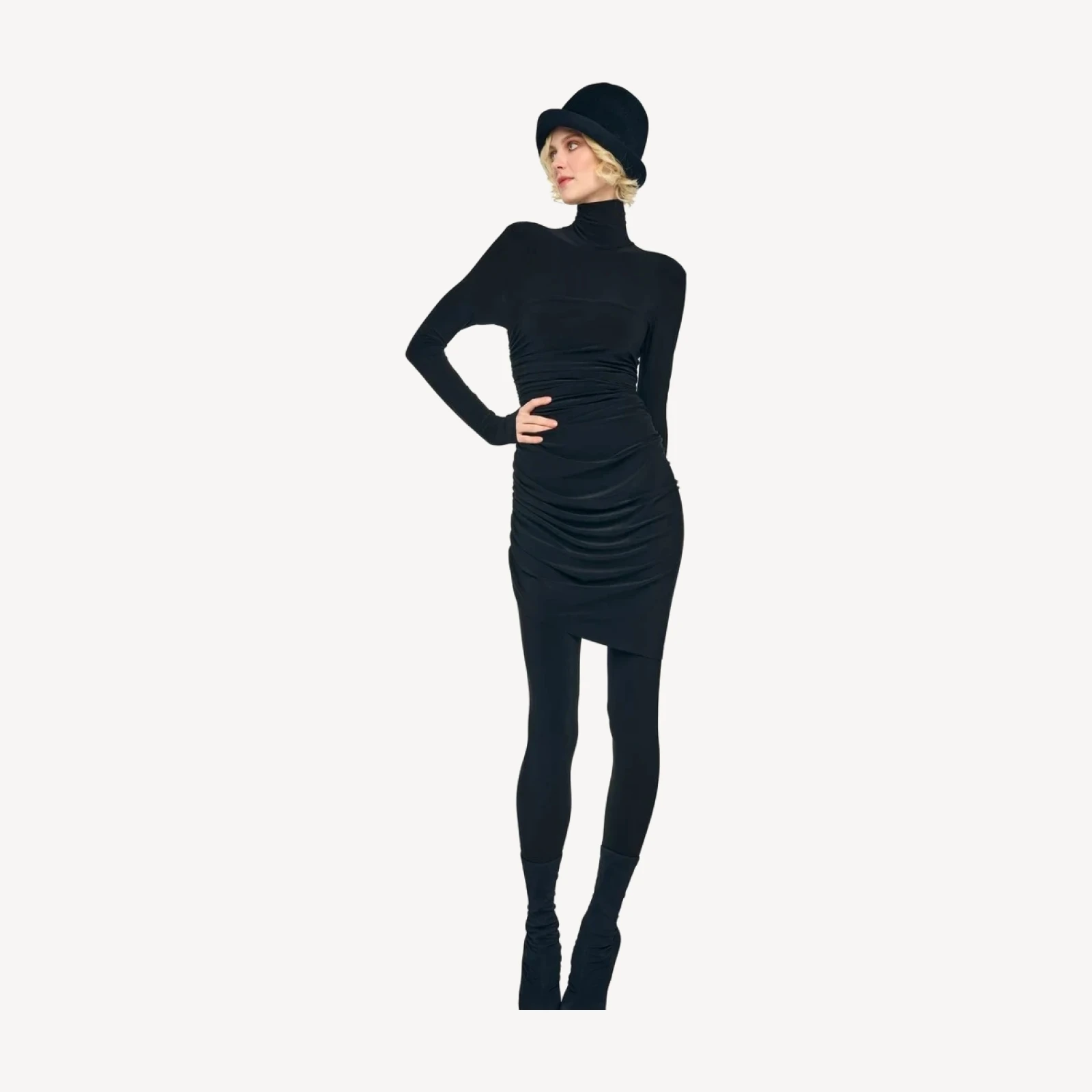 DIANA MINI DRESS W/ CATSUIT