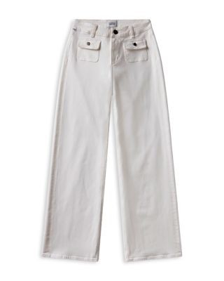 Citizens of Humanity Nora Mid Rise Patch Jeans in Soft White