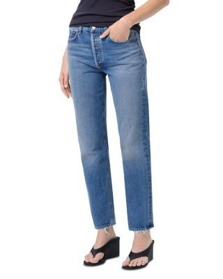 Agolde Romney Mid Rise Vintage Straight Jeans in Bounty