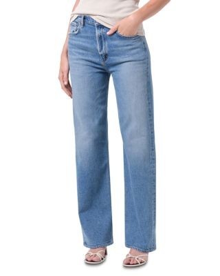 Agolde Ren High Rise Wide Leg Jeans in Measure