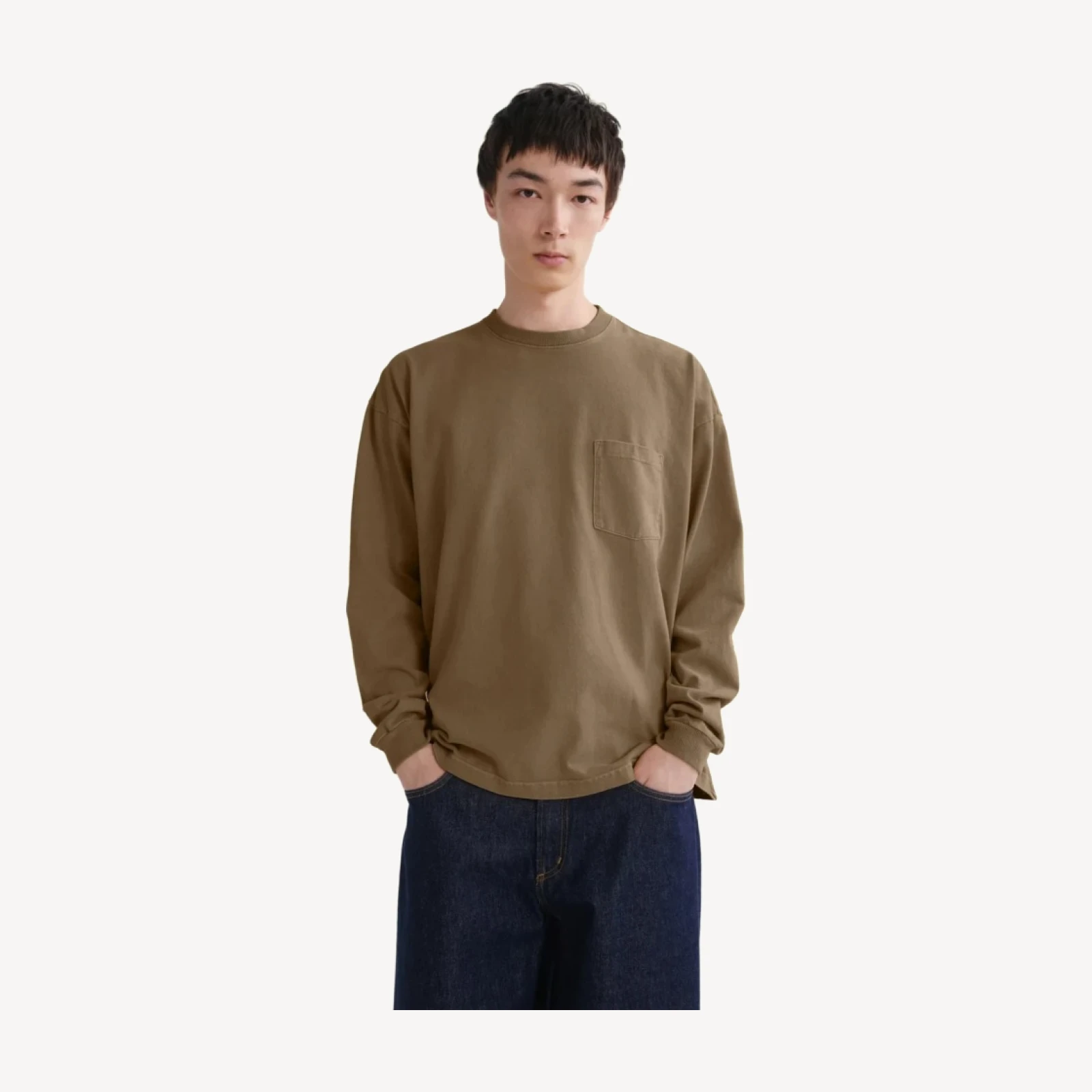 Lucan Long Sleeve Tee in Trail