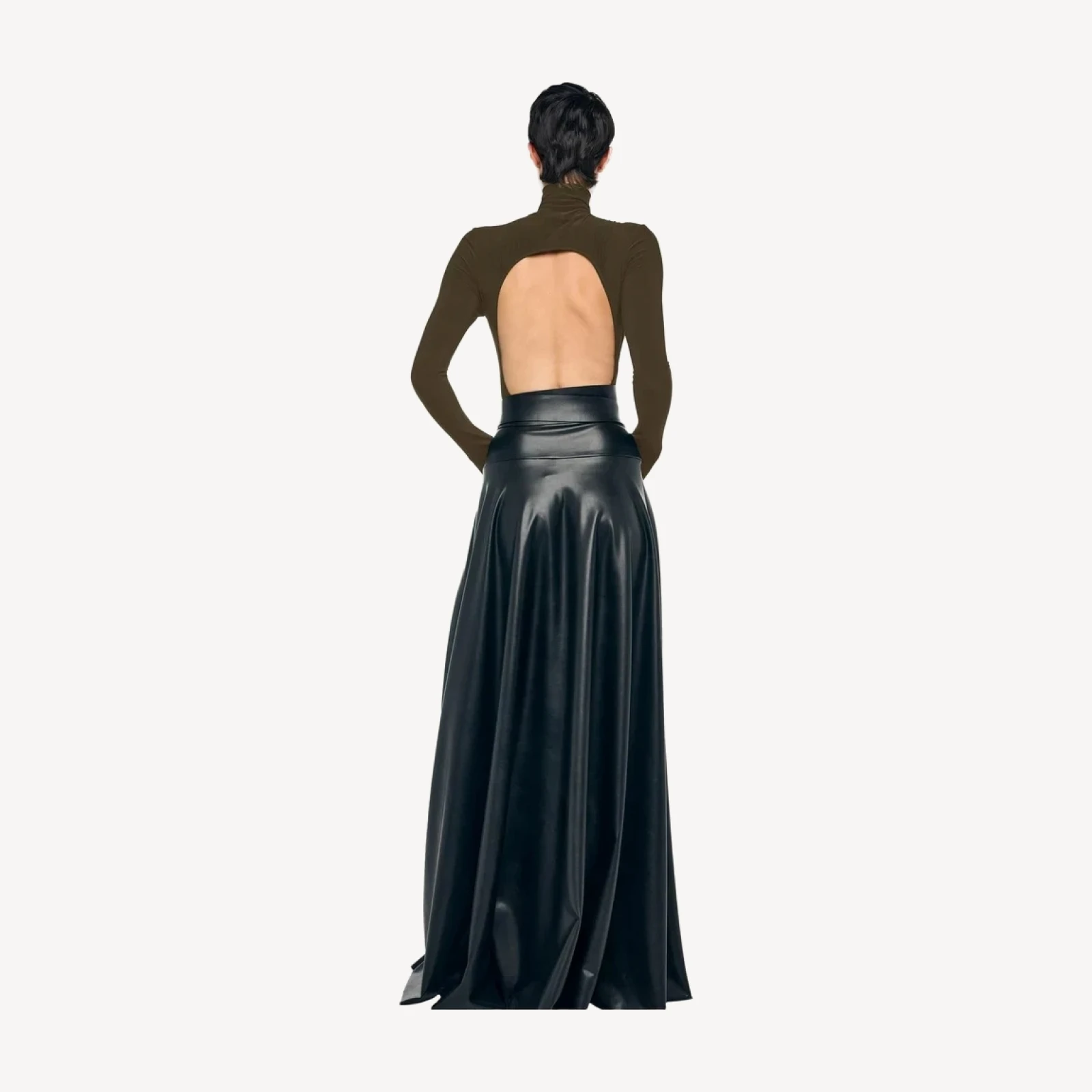 TURTLE OPEN BACK BODYSUIT