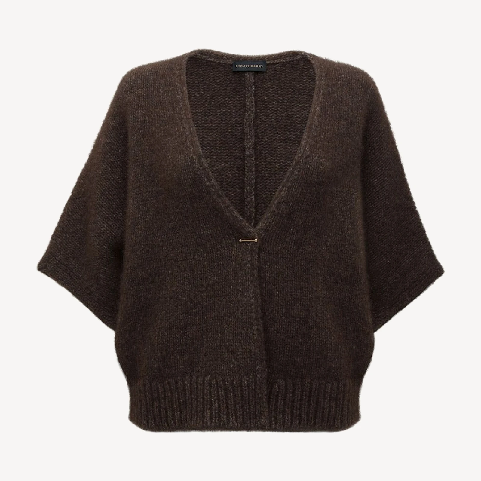 Portobello Cardigan - Espresso