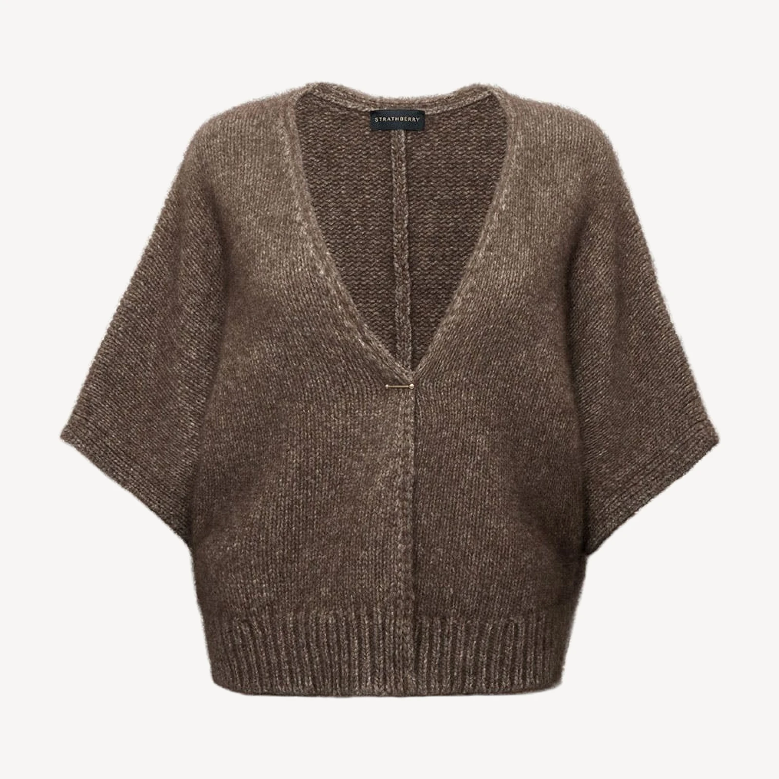 Portobello Cardigan - Pebble