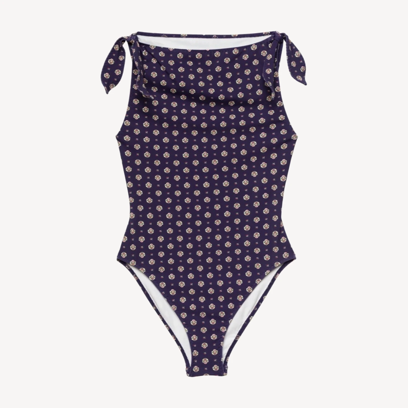 MALTA MAILLOT -- NAVY CADIZ FOULARD