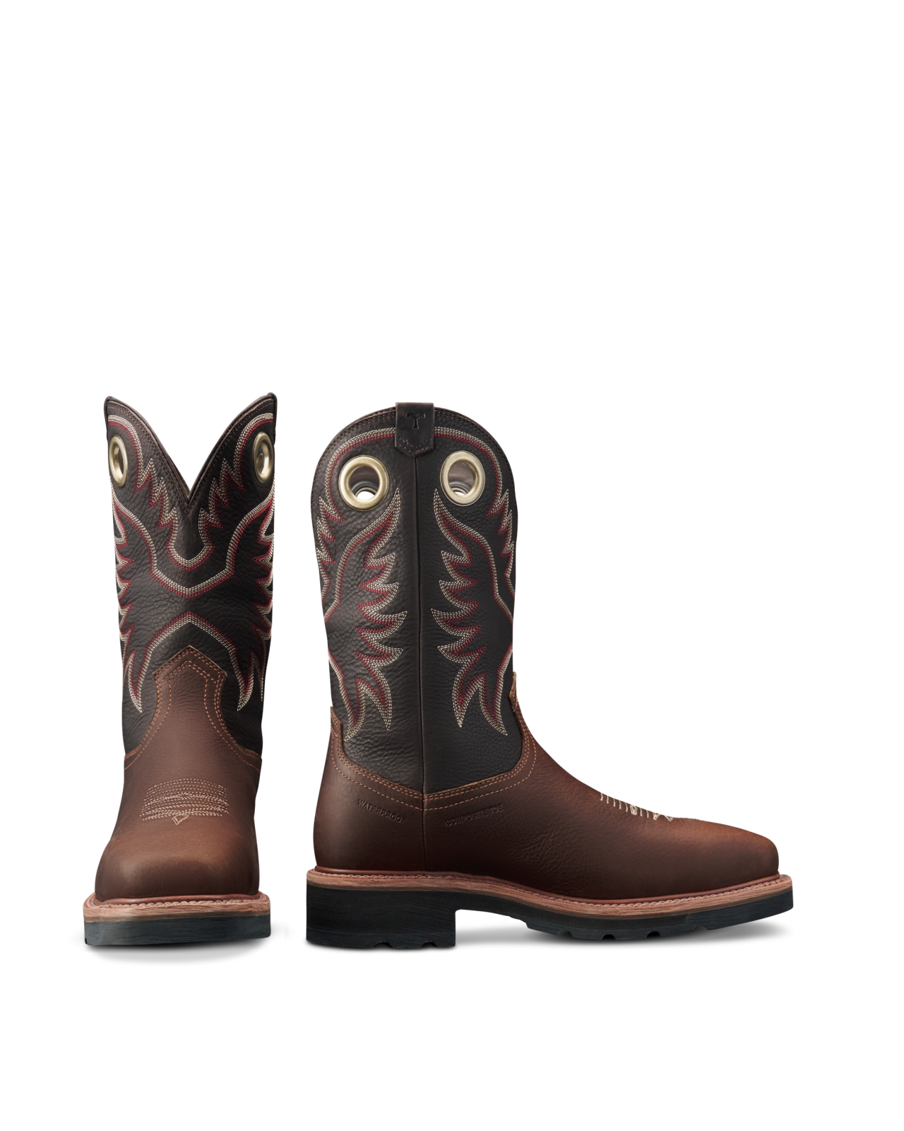 LongHaul Waterproof Broad Square Toe Composite Toe Work Boot