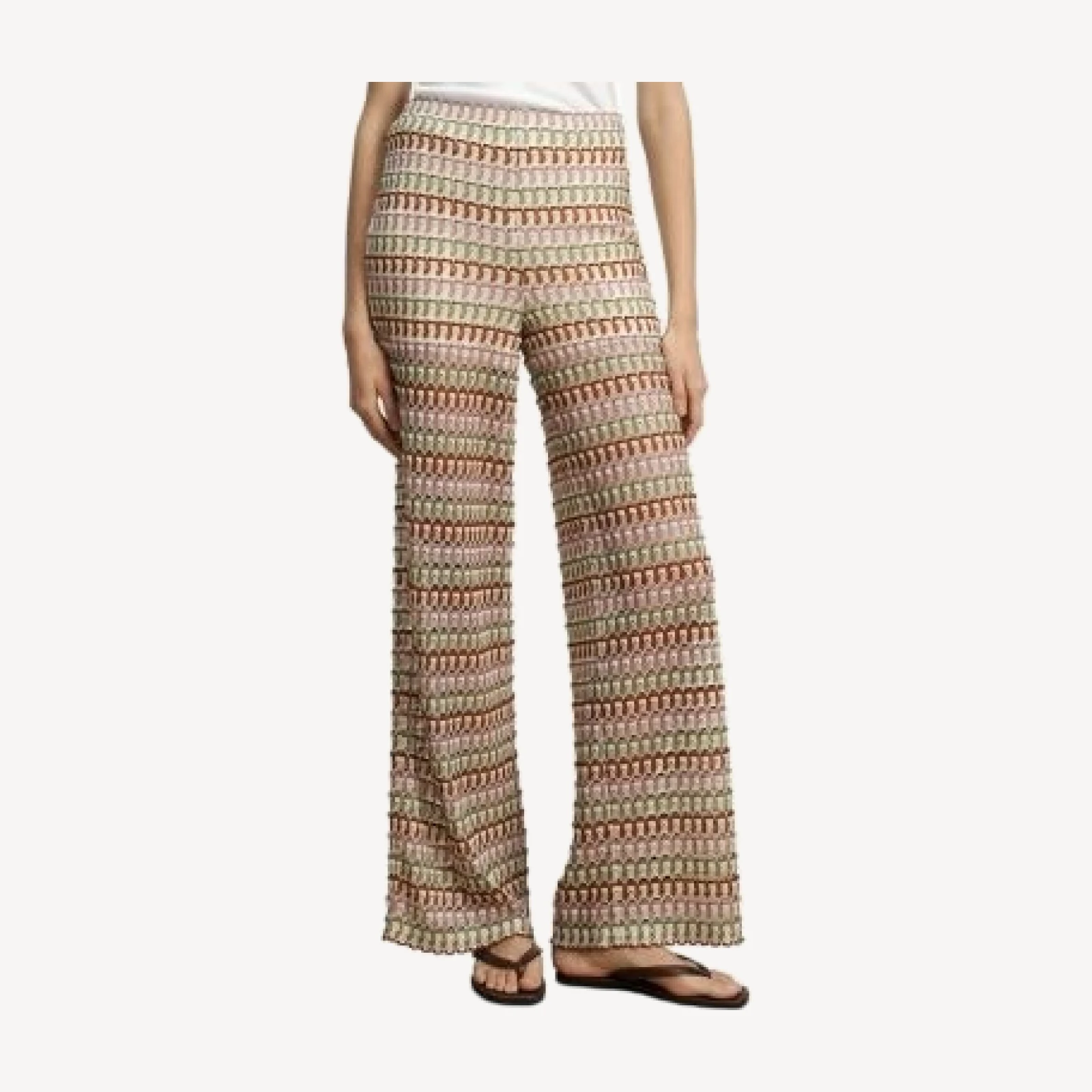 Veronica Beard Fatima Crocheted Pants