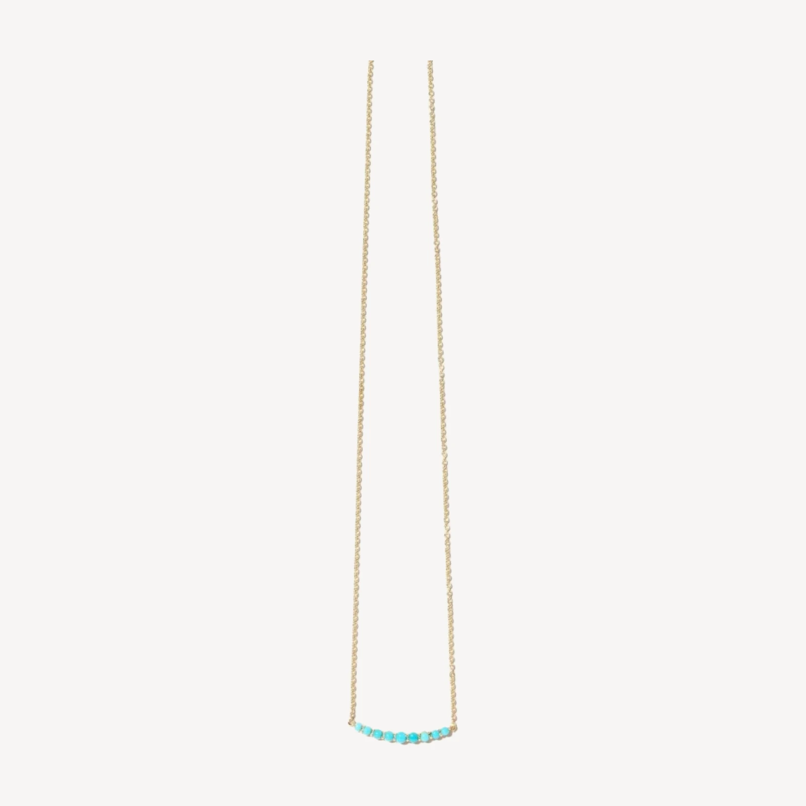 Crescent Necklace - Turquoise