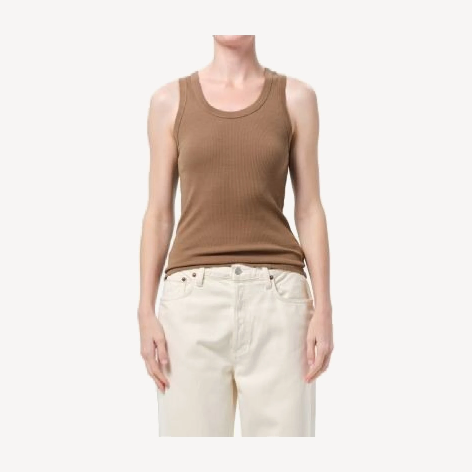Agolde Poppy Scoop Neck Tank