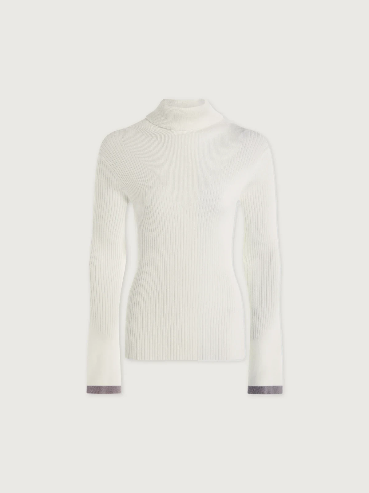 Ravena Rib Knit High Neck Top