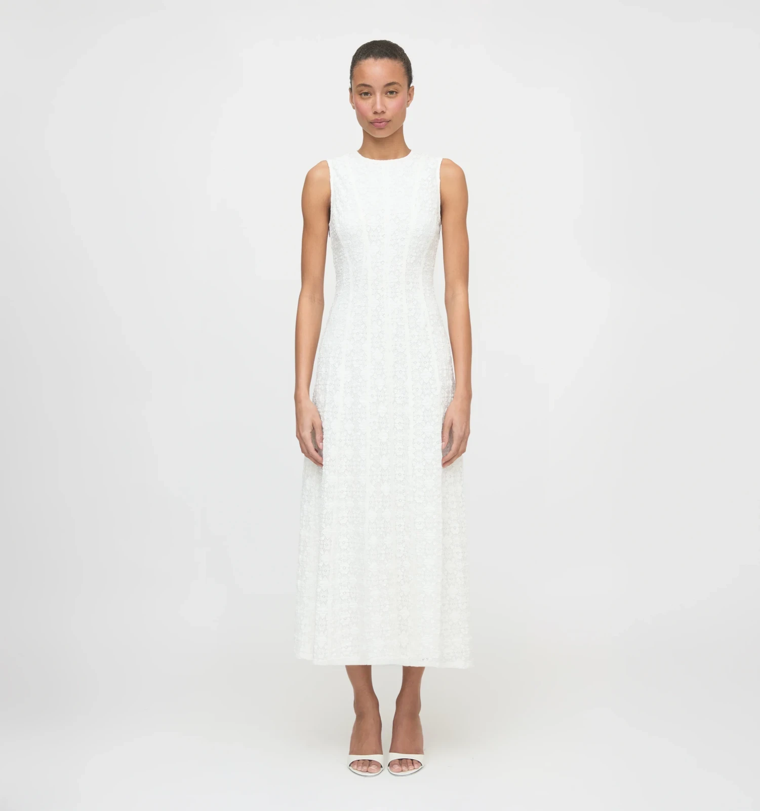The Leanne Dress - White Lace